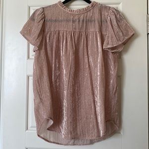 LOFT-Ann Taylor velvet top